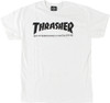 THRASHER SKATE MAG SS Tshirt LARGE  WHT/BLK