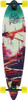 LANDYACHTZ BAMBOO PINNER RED ROAD SKATEBOARD COMPLETE-9.5x44/32wb