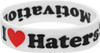 DGK HATERS BRACELET WHITE