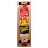 Gravity Tequila Sunrise 45" Big Kick Longboard Complete Red  - Black Blue