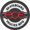 ACE SEAL PATCH 2.5" BLACK WHT RED