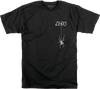 ZERO SPIDER SS TSHIRT SMALL BLACK