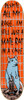 SKATE MENTAL BEACH SKATE RAT IN A CAGE Skateboard Deck-8.12