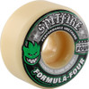 SPITFIRE FORMULA 4 101a CONICAL 52mm WHT W/GRN & BLK Wheels Set