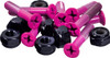 STANDARD 1" PHILLIPS (SET) PINK SKATE HARDWARE