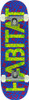 HABITAT STENCIL SKATEBOARD COMPLETE-8.25