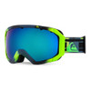 Quiksilver Q2 Snow Goggles Mens Green Gecko
