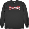 THRASHER POSSESSED LOGO LS SMALL BLACK