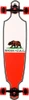 NORCAL DROP-THROUGH REPUBLIC Skateboard Complete-9.6x37.8