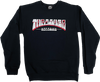 THRASHER FIRME LOGO CREW/SWT XLARGE BLACK