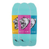 Welcome Tasmanian Angel on Basilisk Skateboard Deck Teal Assorted 8.8x32 w/ Grip