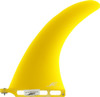 FINS UNLIMITED D PERFORMANCE 10" YELLOW SURF FINS SET