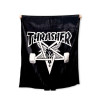 Thrasher Skategoat Blanket Black White 15.6x12.5x6