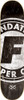 FOUNDATION SUPER CO Skateboard Deck-8.25 BLACK