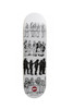 Hopps Jahmal Williams Waiting Skateboard Deck White Black 8.375