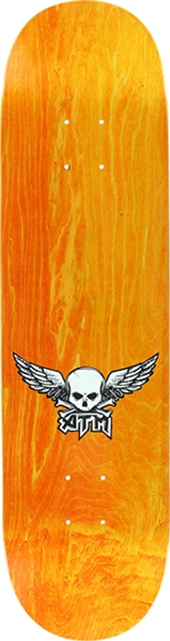 ATM MINI WINGS SKATEBOARD DECK-7.5 ORANGE