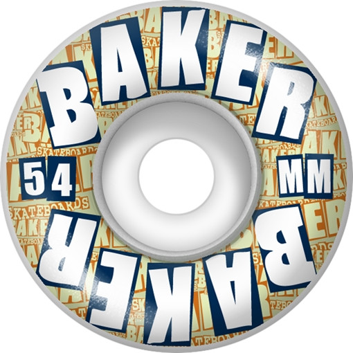 BAKER BLOCKS 54mm Skateboard Wheels