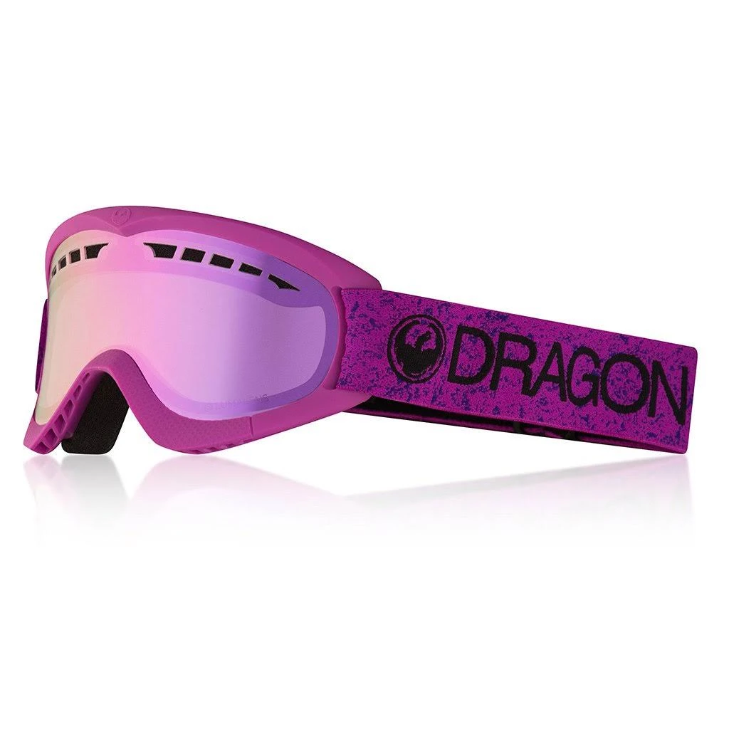 Dragon DXS Lumalens Snow Goggles Violet Pink ION