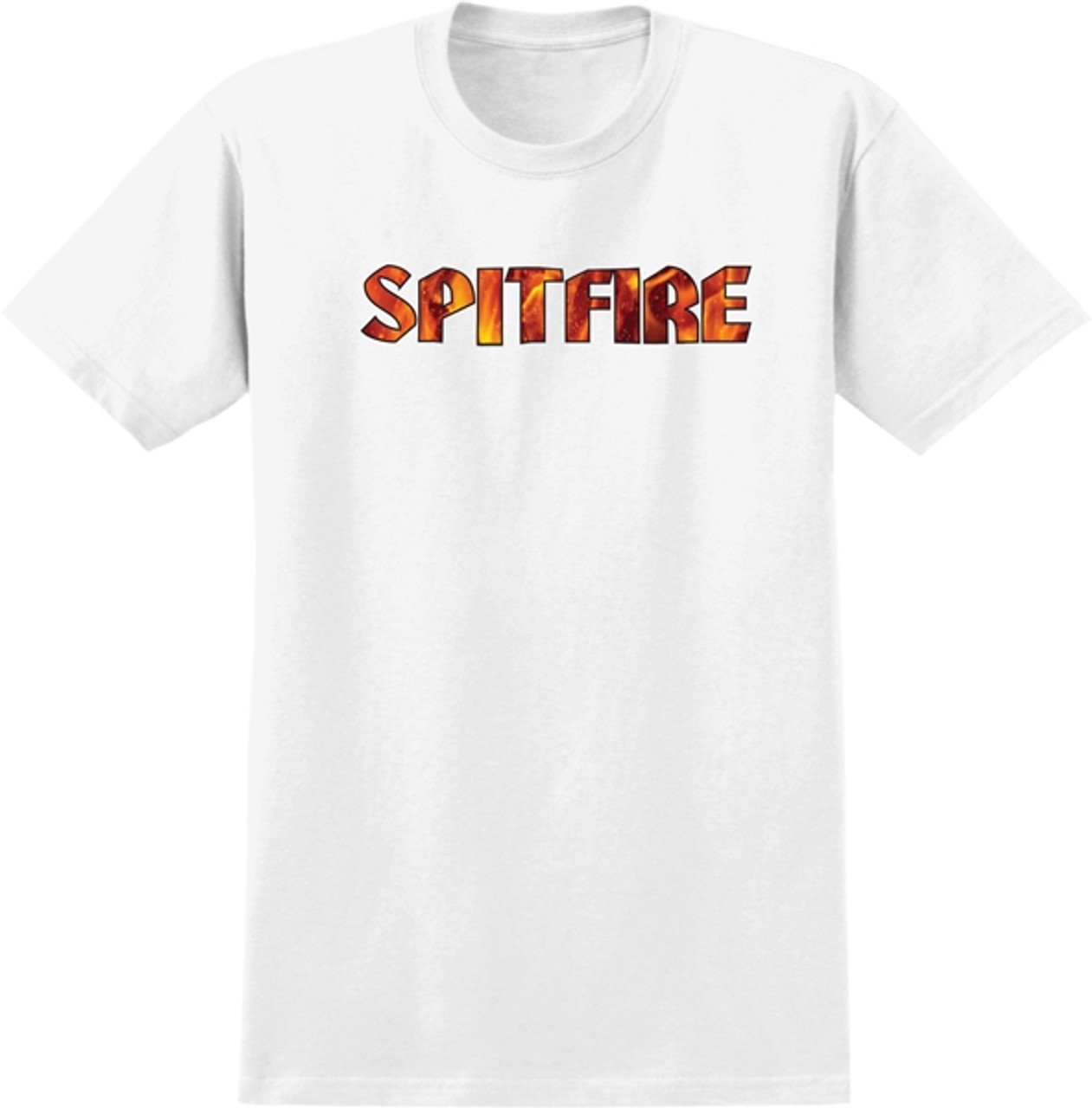 SPITFIRE PYRE SS TSHIRT XLARGE WHITE