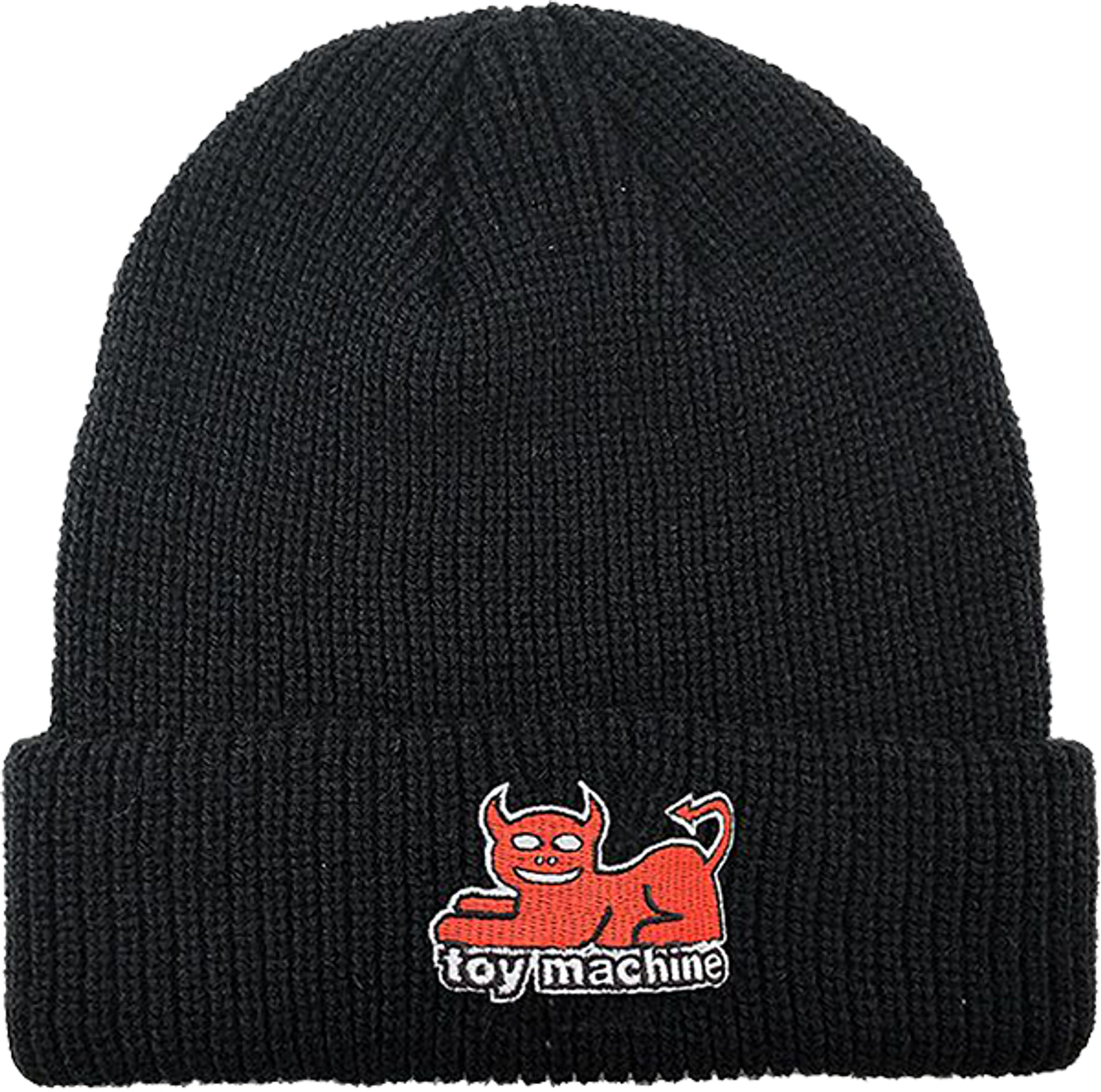 TOY MACHINE DEVIL CAT DOCK BEANIE BLACK