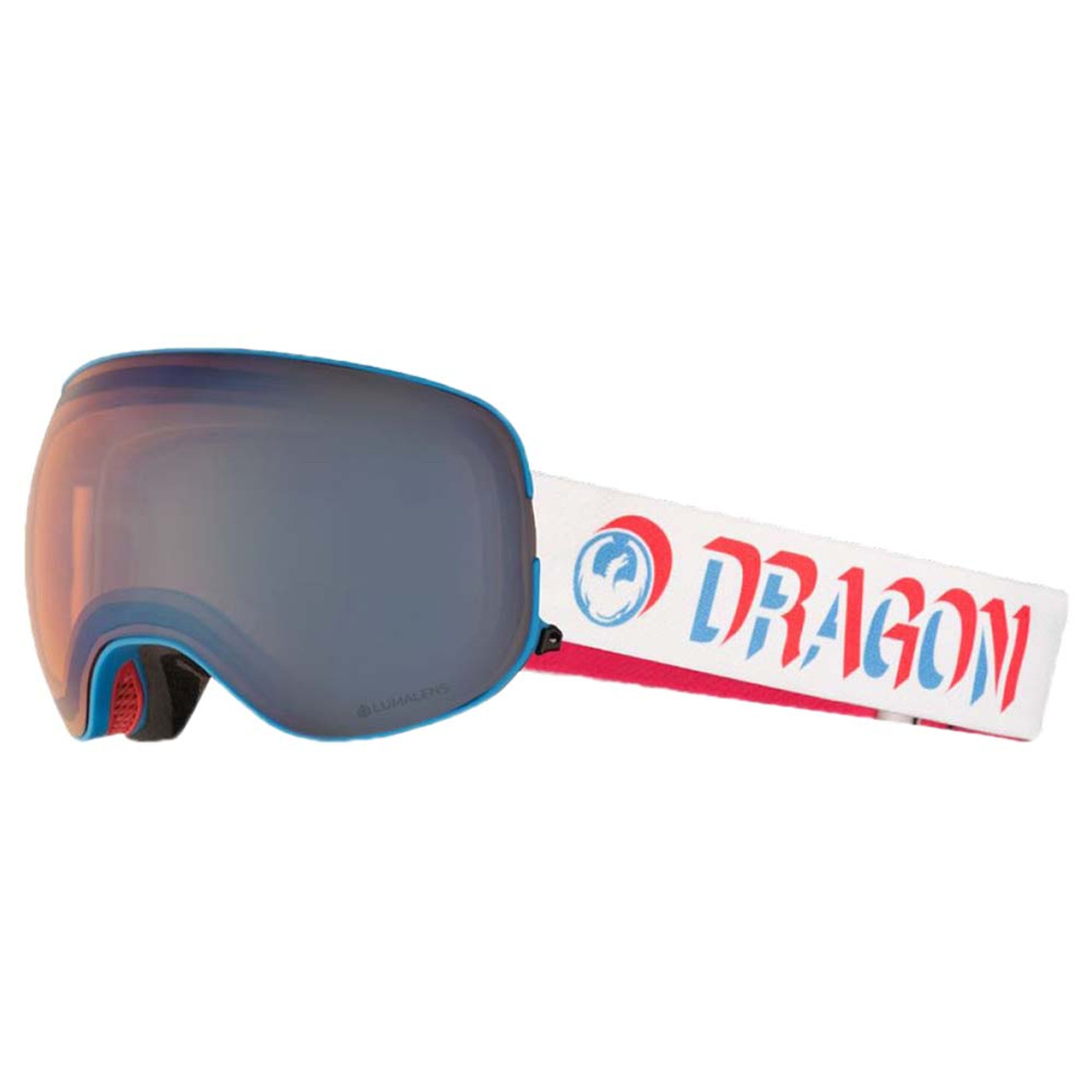 Dragon X2 Four Lumalens Snow Goggles Verge FL Blue