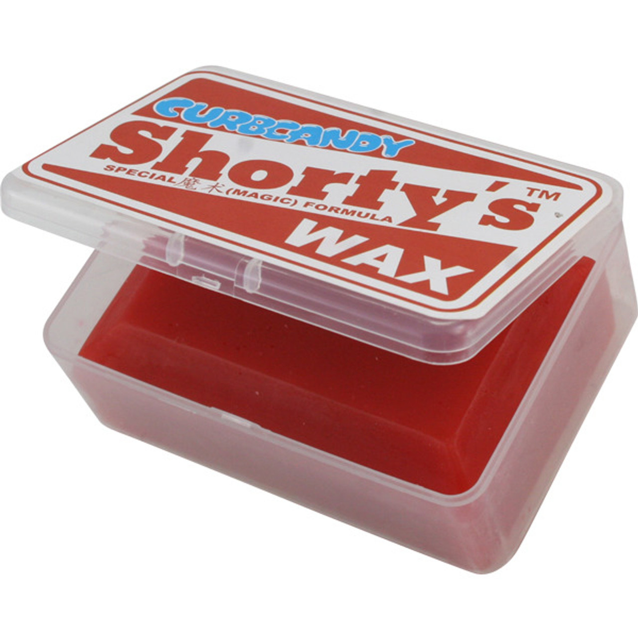 Shortys Curb Candy Wax Red Large Bar