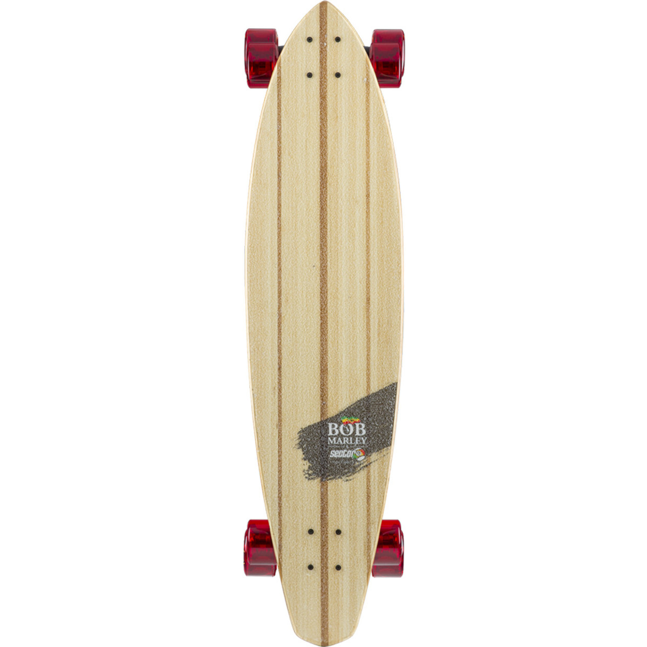 Sector 9 Bamboo Exodus Bob Marley Skateboard Complete Black Rasta 9.25x37.5
