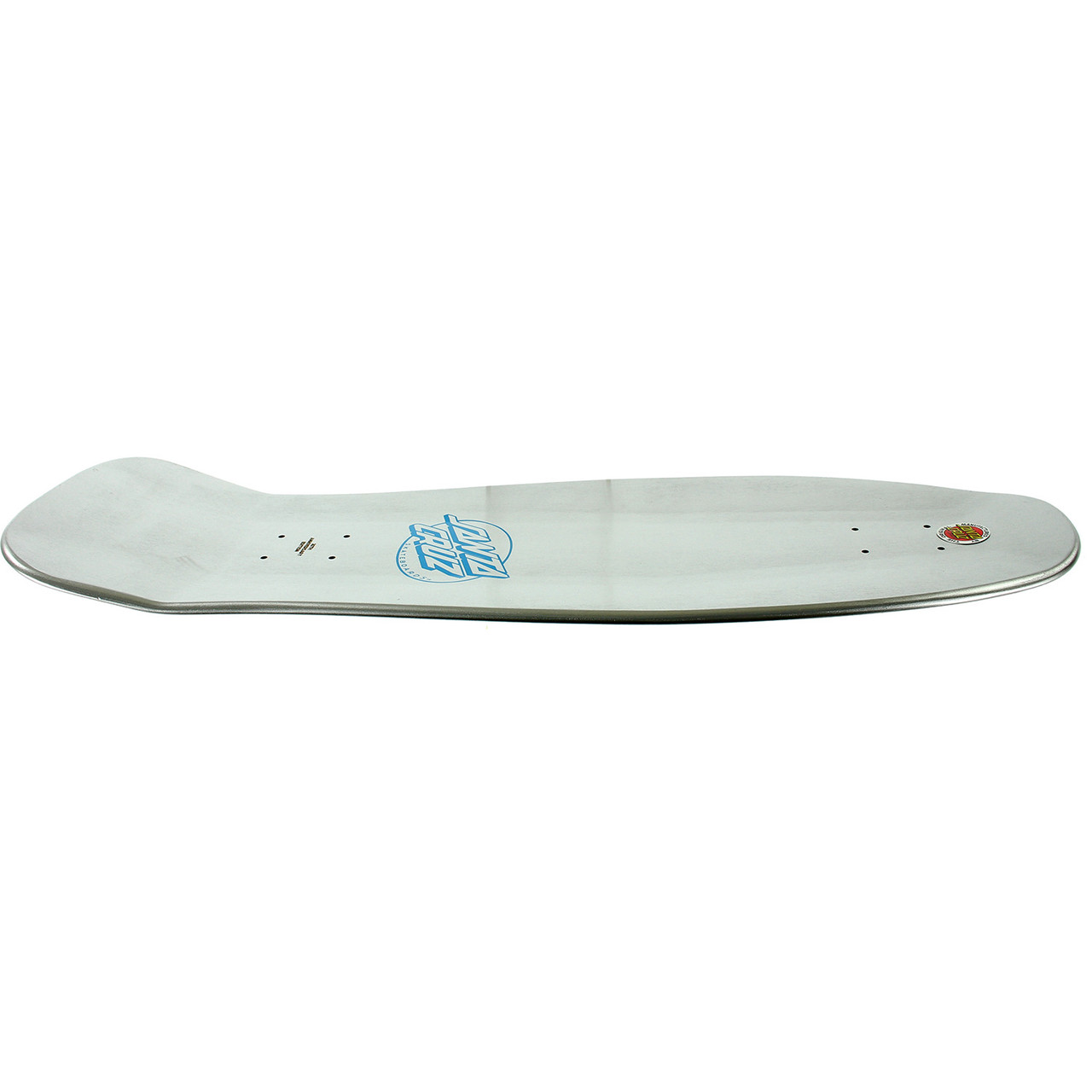 Santa Cruz Kendall Pumpkin Skateboard Deck Silver 10