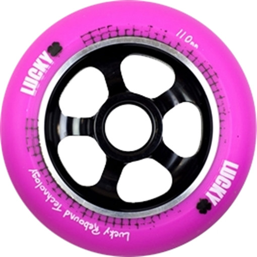 LUCKY ATOM II WHEEL 100mm PNK BLK