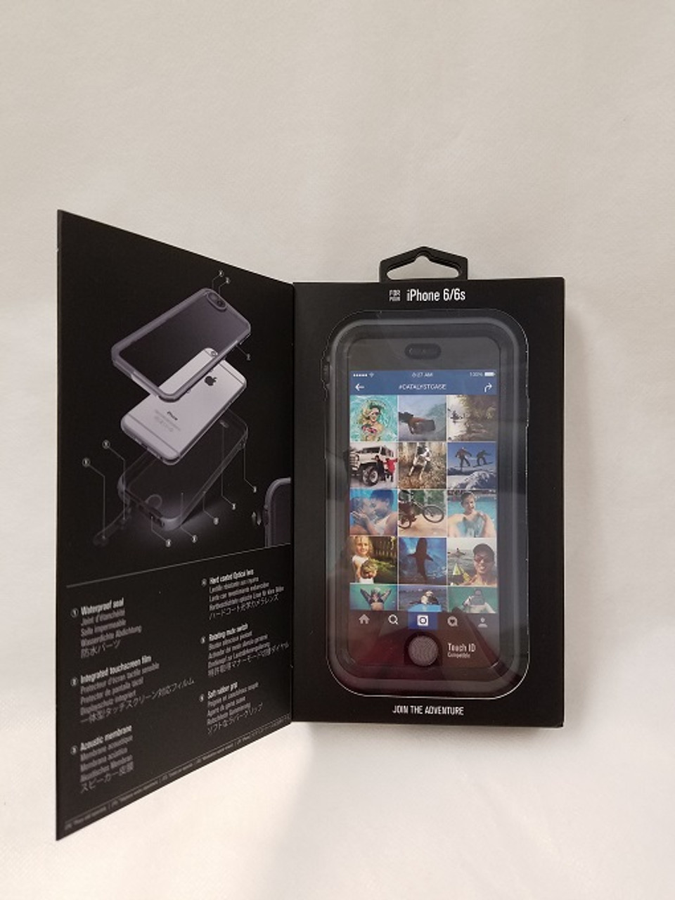 Catalyst WaterProof Phone Case iPhone 6 Black NEW FREE SHIP