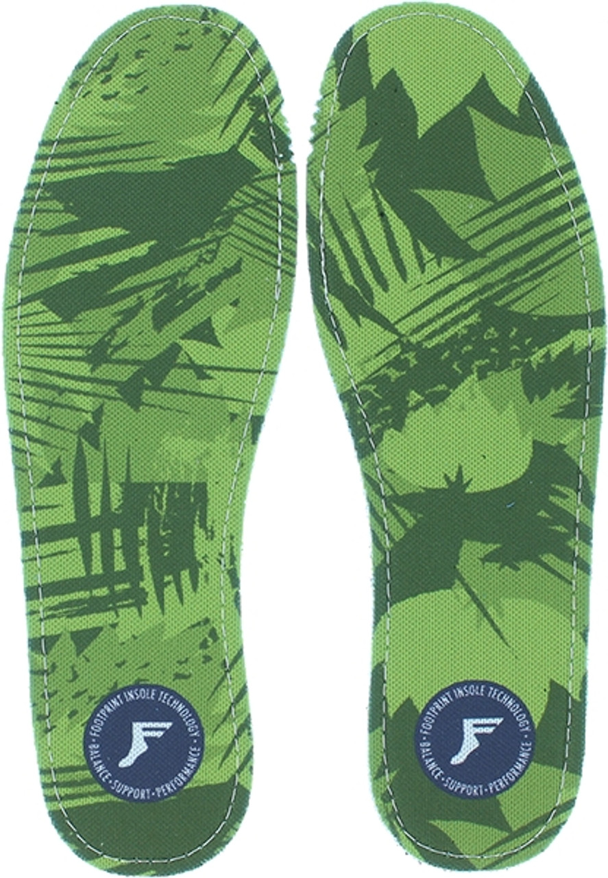 FOOTPRINT ULTRA LOW PROFILE KF GRN CAMO 7-7.5