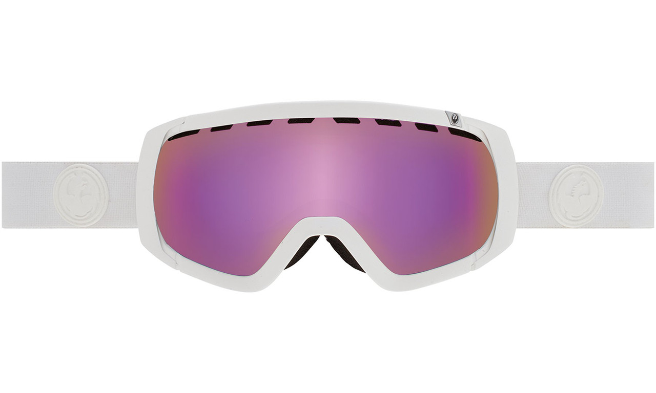 Dragon Rogue Base Goggles Whiteout Lumalens Pink Ion