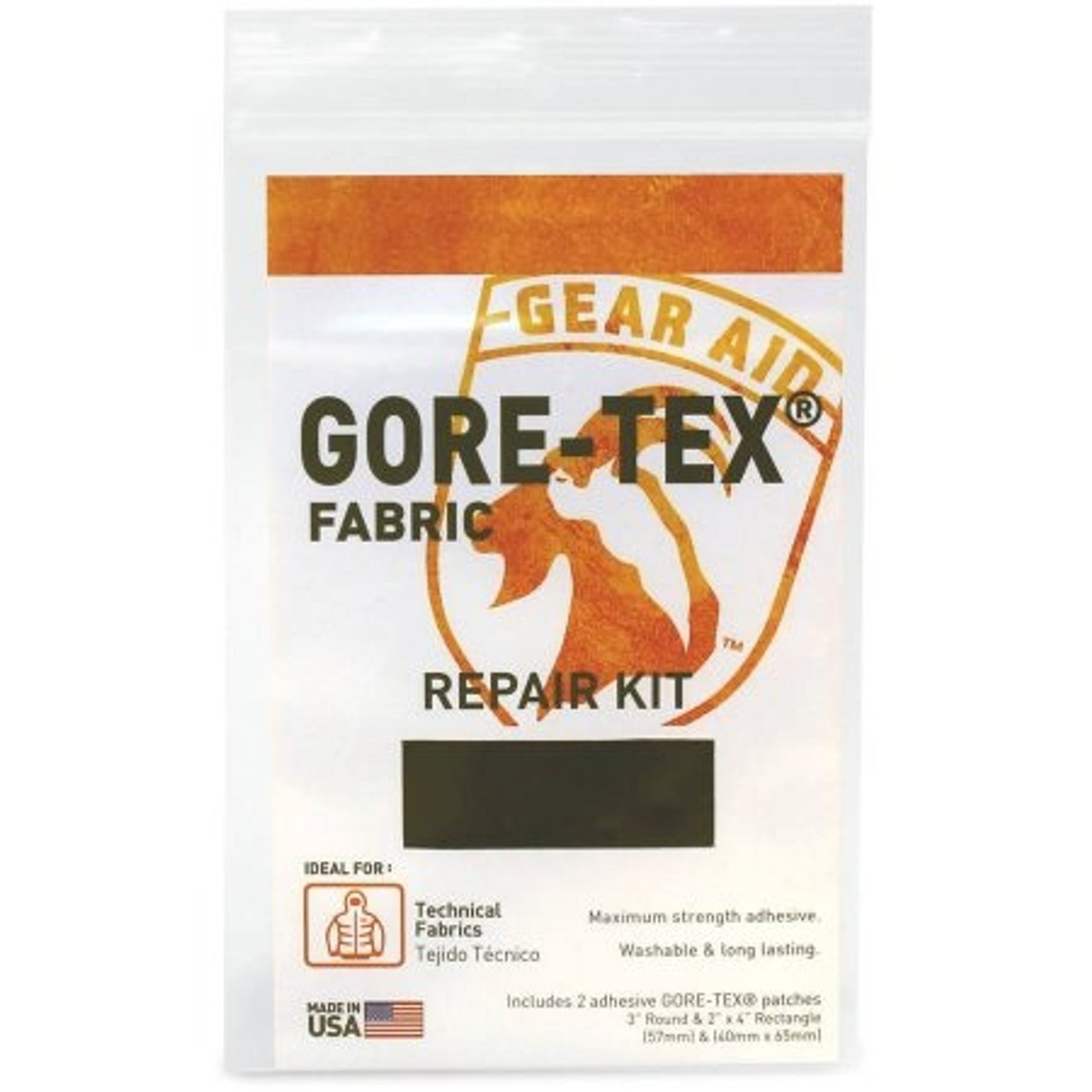 McNETT Gore-Tex Fabric Patch Kit Black