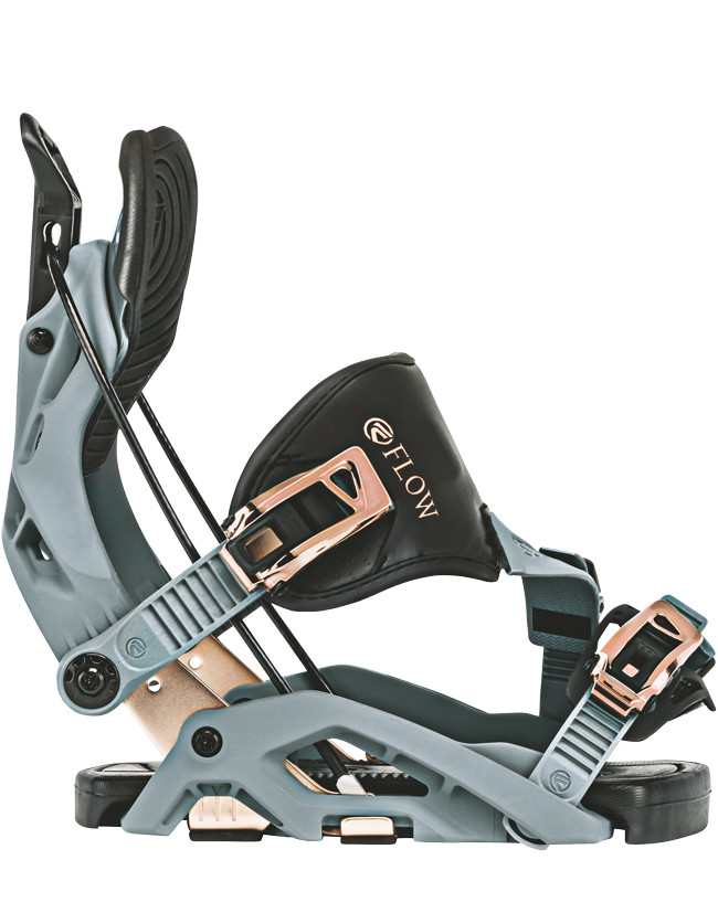 Flow Omni Snowboard Bindings Womens Space Grey