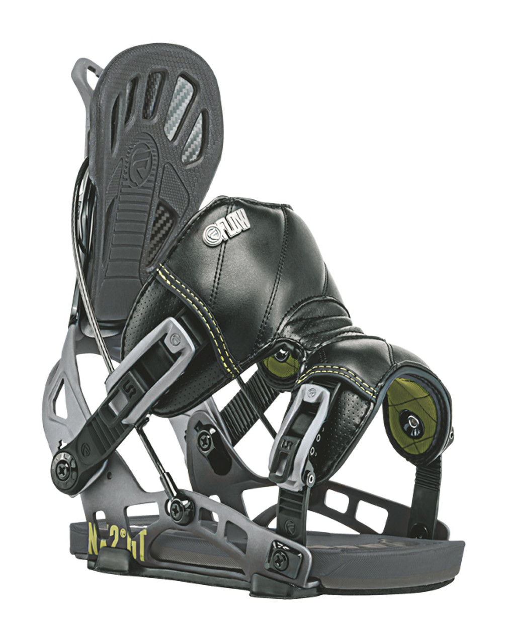 Flow Nx2-Gt Snowboard Bindings Mens Black | Boardparadise.com