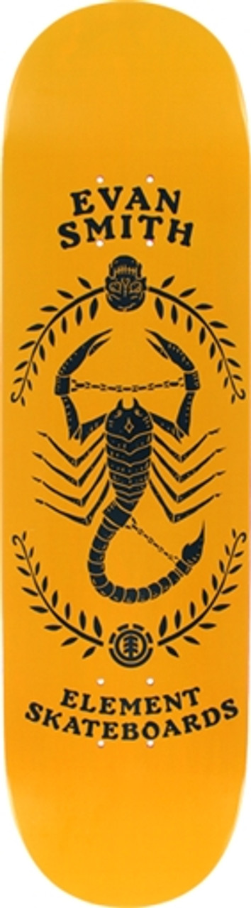 ELEMENT SMITH SCORPION SKATEBOARD DECK-8.25 featherlight