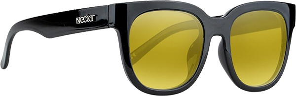 NECTAR RIGBY POLARIZED BLK/GOLD SUNGLASSES