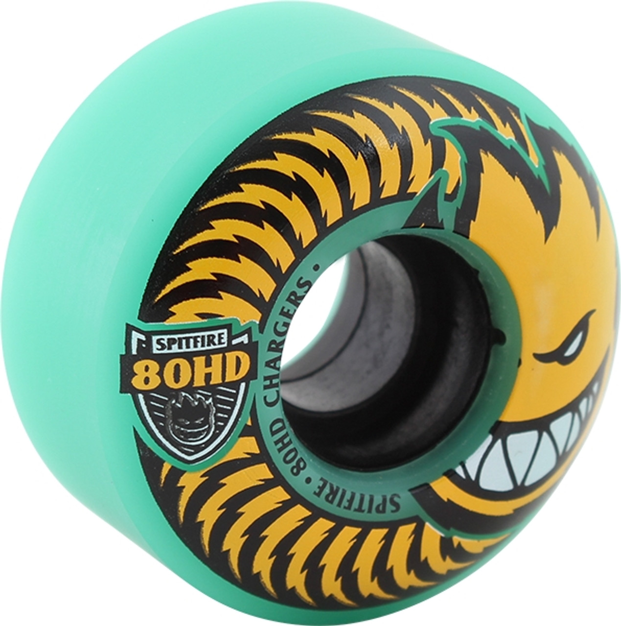 SPITFIRE 80HD CHARGER CLASSIC 58mm TEAL/YEL WHEELS SET