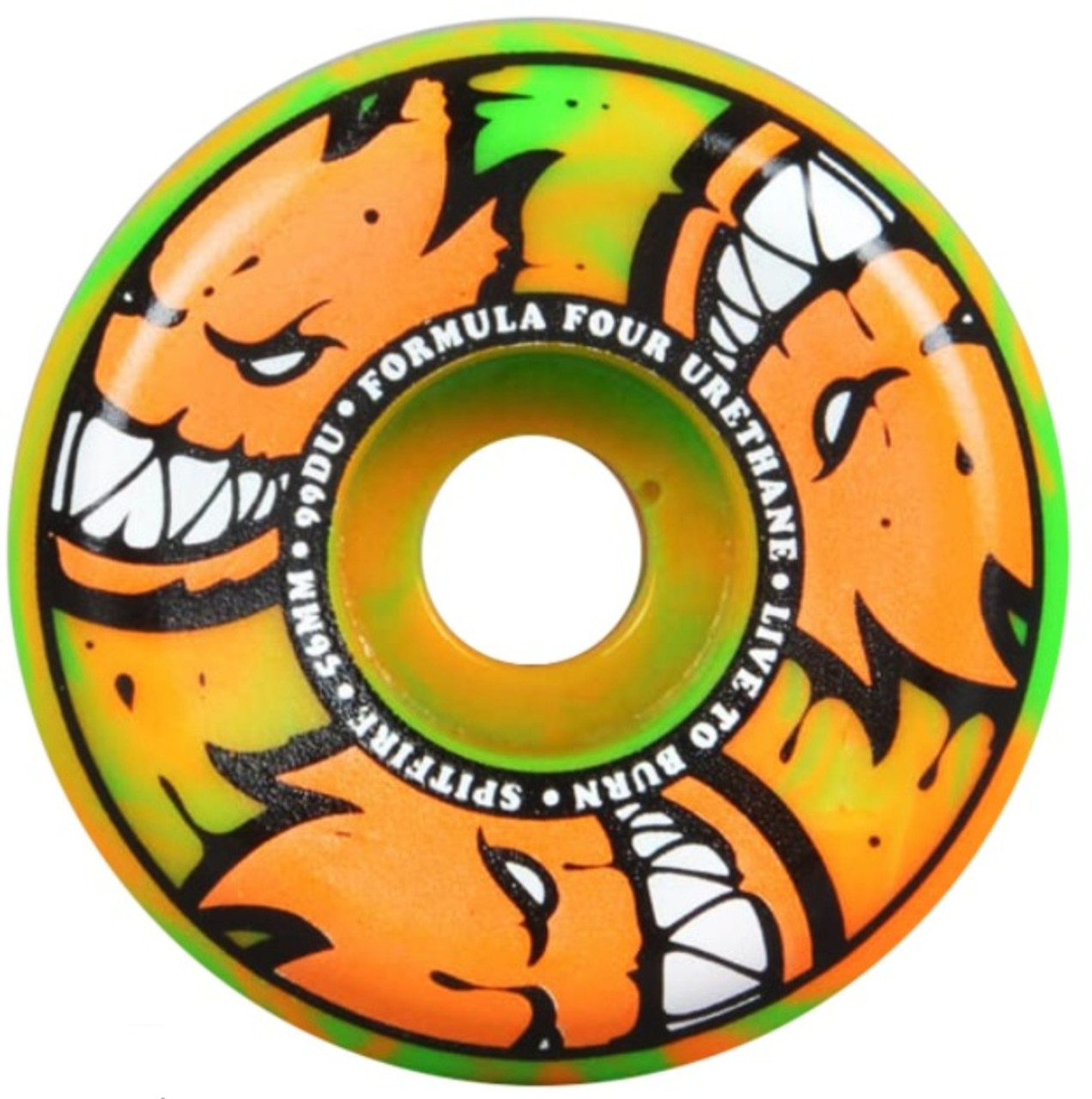 SPITFIRE BURNERS 52mm グリーン Spitfire Burners Green 52mm 99a Skateboard Wheels | Zumiez