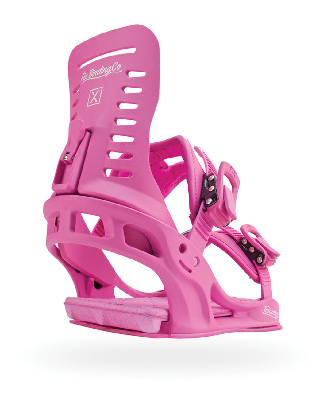 FIX January Bindings Womens Pink