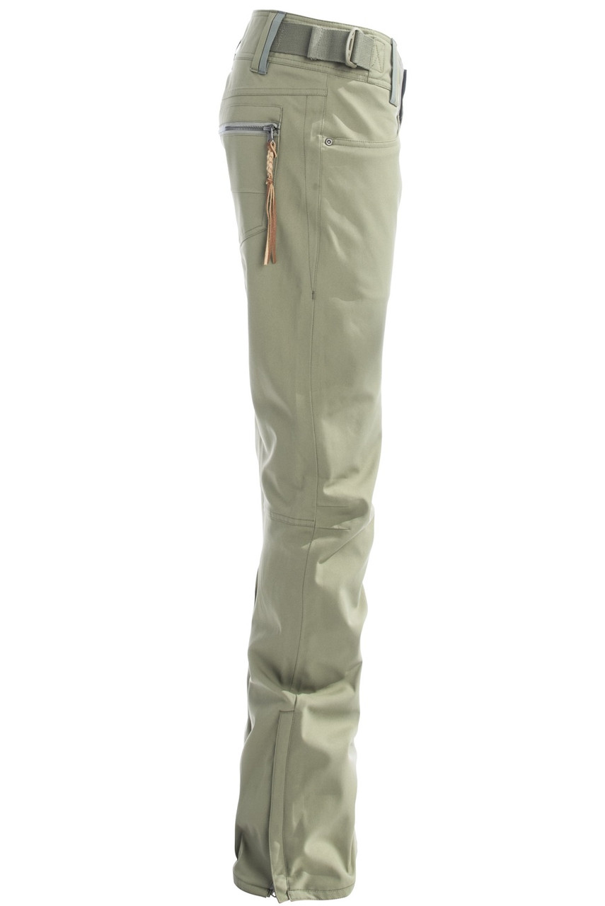 Holden Skinny Standard Pants Womens Sage | Boardparadise.com