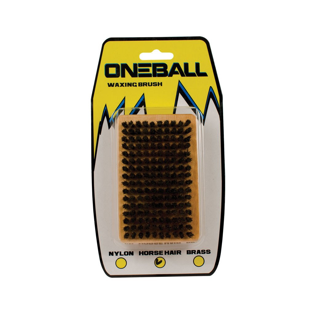 OneBall HorseHair Brush Natural Gold 3x5"