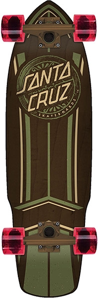 SANTA CRUZ LOST DOT SKATEBOARD COMPLETE-10x35