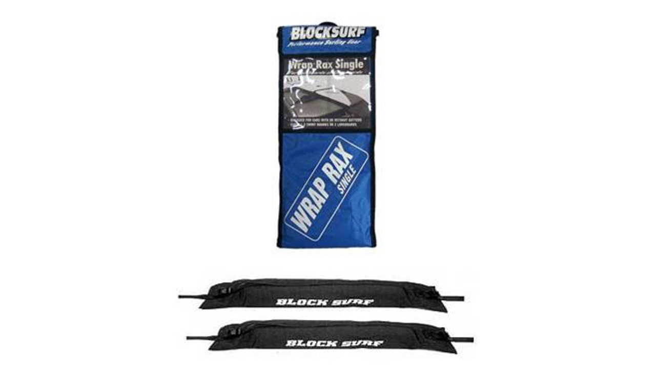 Block Surf Wrap Rax Single Rack Surfboard Carrier Black OneSize