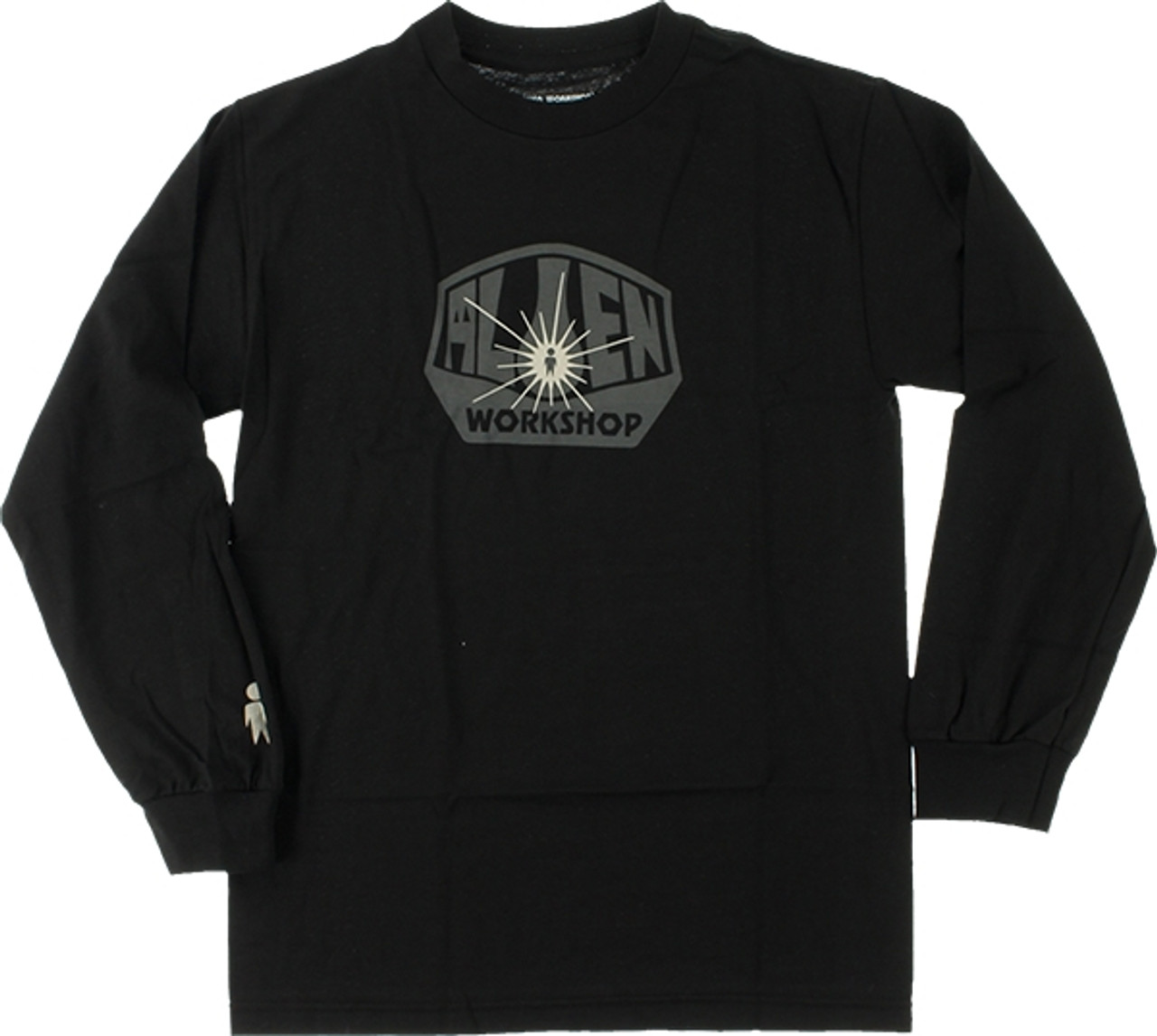 ALIEN WORKSHOP OG LOGO L/S LARGE  BLACK/CHARCOAL