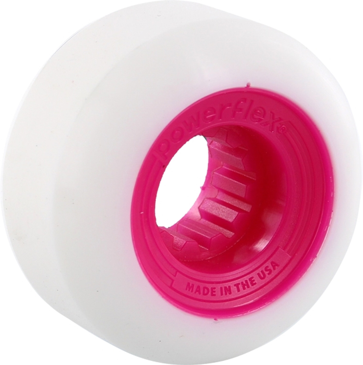 POWERFLEX GUMBALL 56mm 83b WHT/MAGENTA Wheesl Set