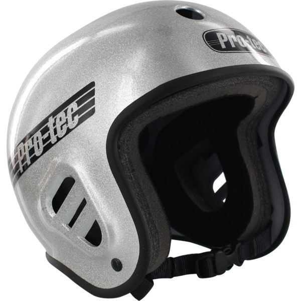 Protec Full Cut Helmet Silver Flake Small