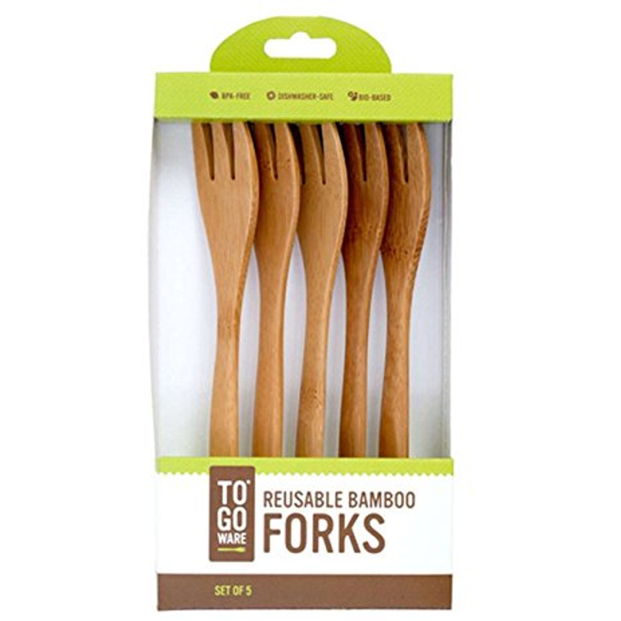 Chicobag To-Go Ware Forks Bamboo 5 Pack