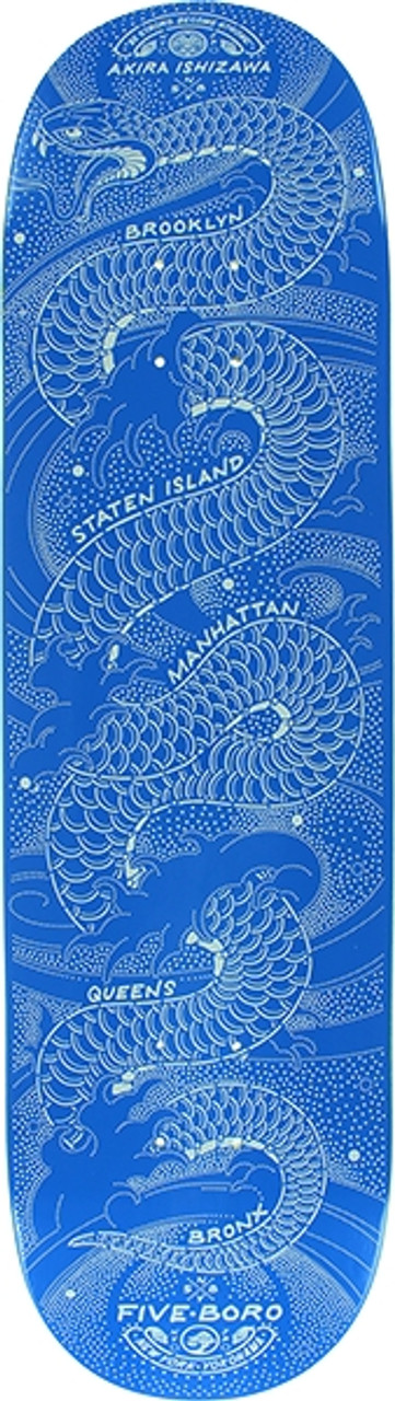 5Boro Ishizawa Snake Skate Deck-8.25 Lt.Blue | Boardparadise.com