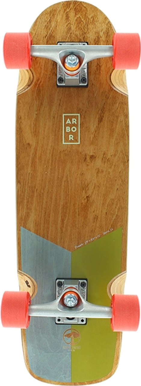 ARBOR FOUNDATION PREMIUM PILSNER SKATEBOARD COMPLETE-8.25x29